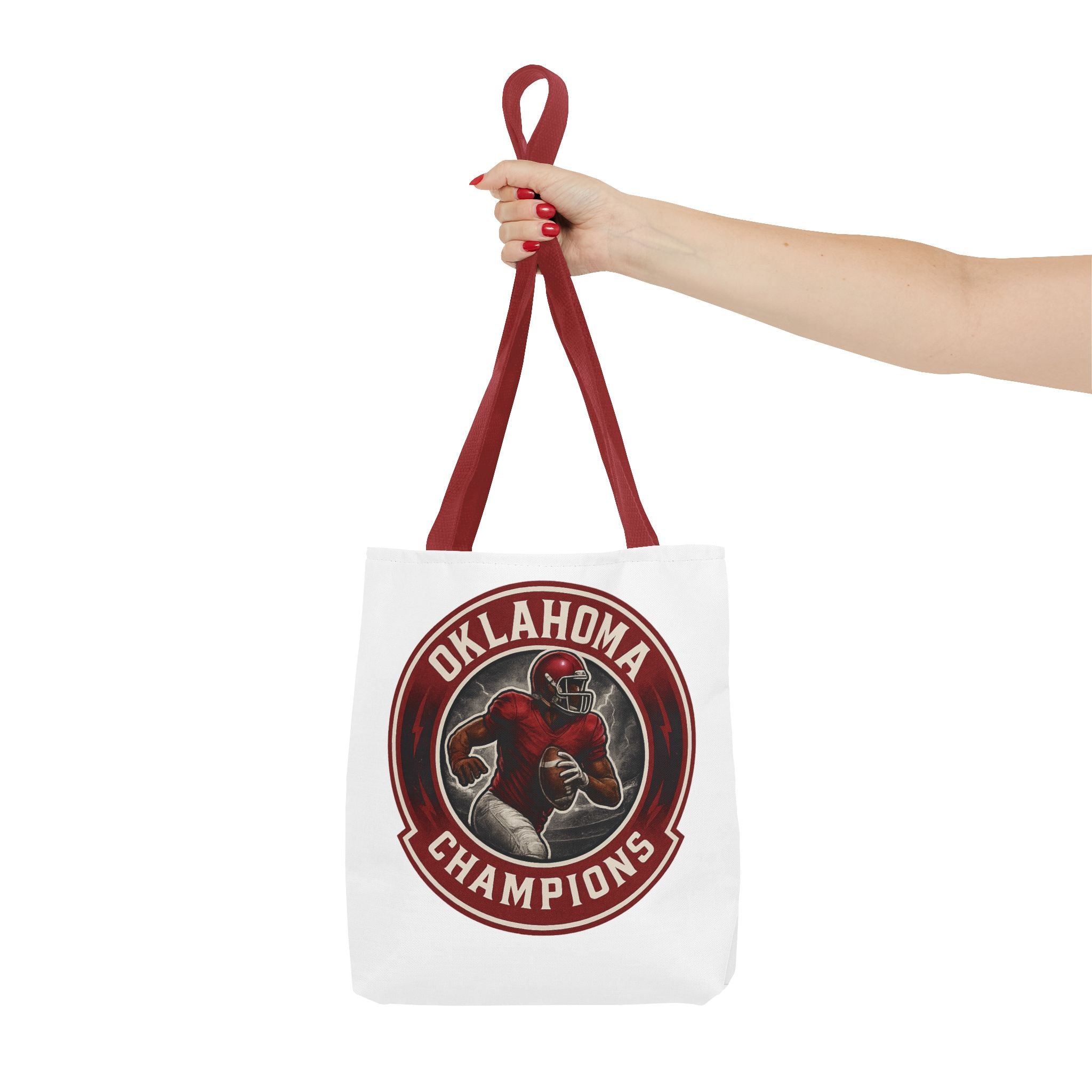 Oklahoma Champions Tote Bag, Sports Fan Tote