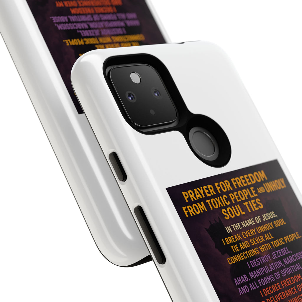 Tough Cases: Empowering Phone Case with Inspirational Prayer