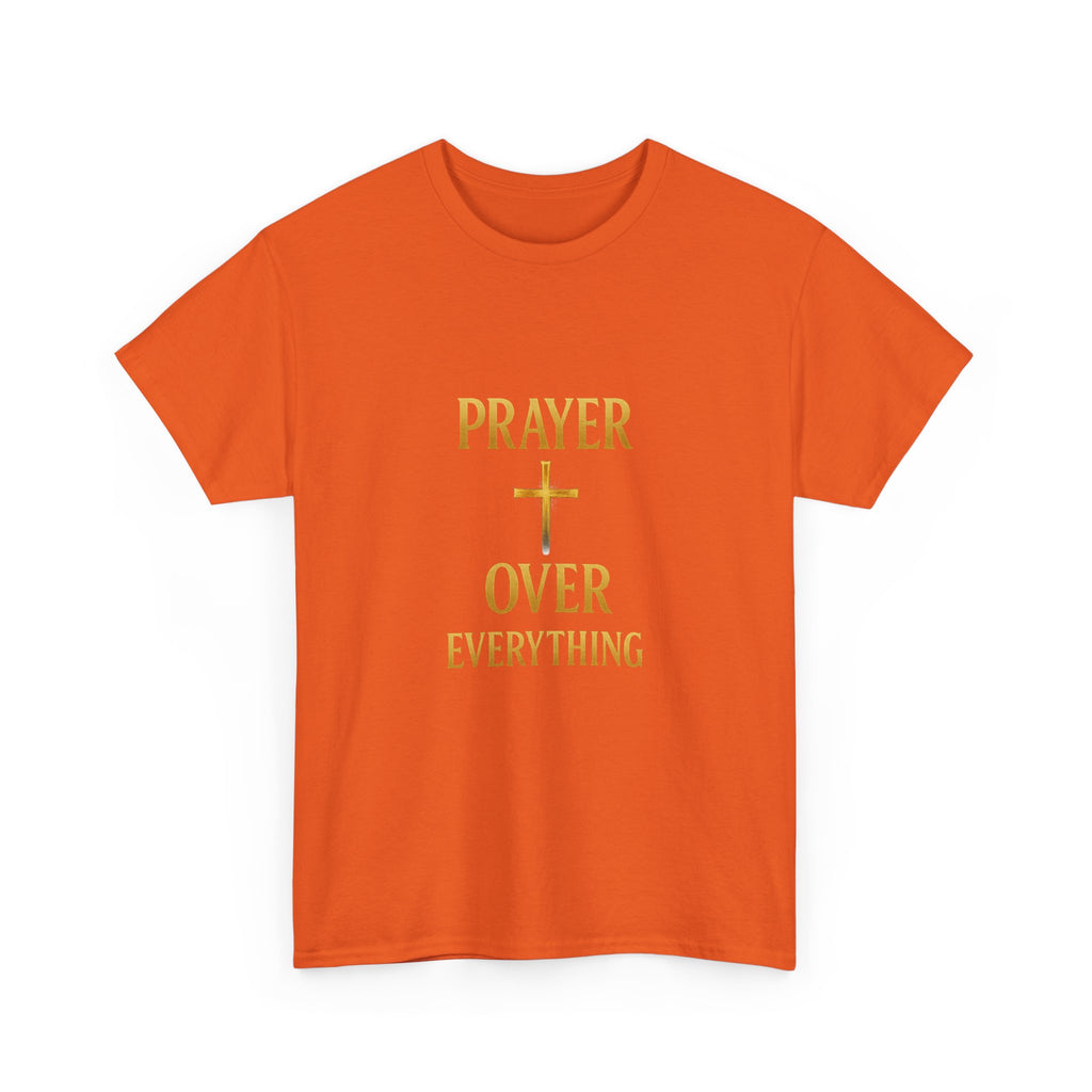 Prayer Over Everything Unisex Heavy Cotton Tee