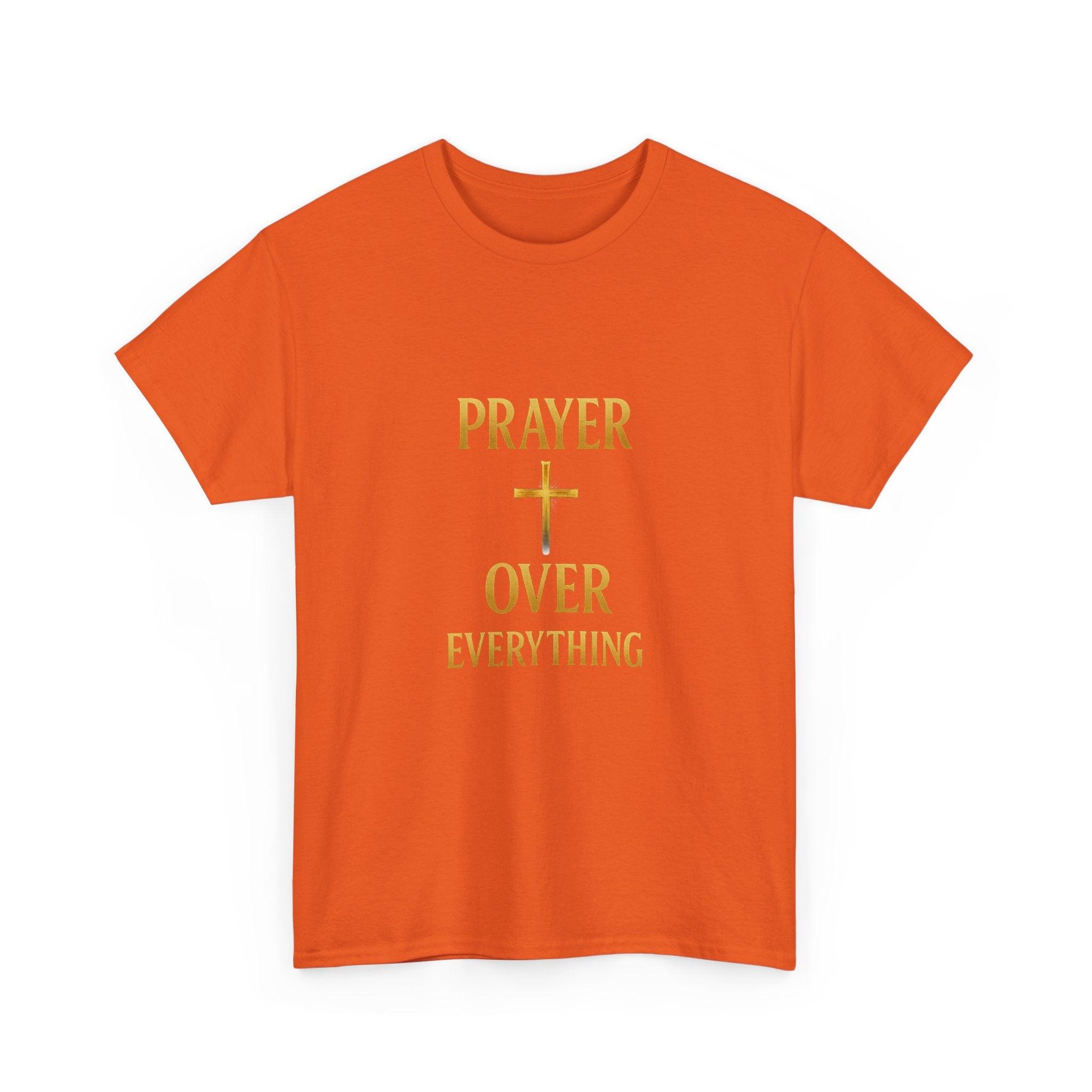 Prayer Over Everything Unisex Heavy Cotton Tee