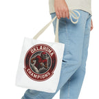 Oklahoma Champions Tote Bag, Sports Fan Tote