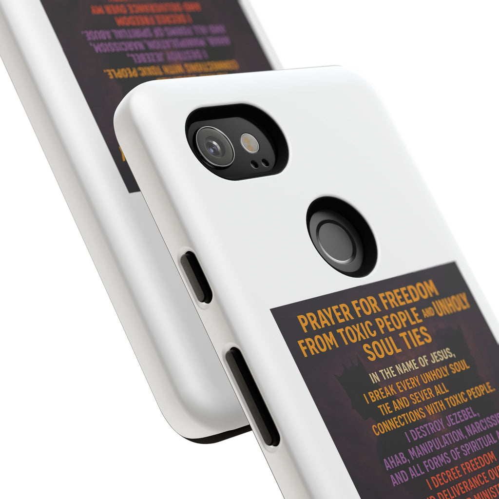 Tough Cases: Empowering Phone Case with Inspirational Prayer