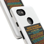 Tough Cases: Inspirational Phone Case