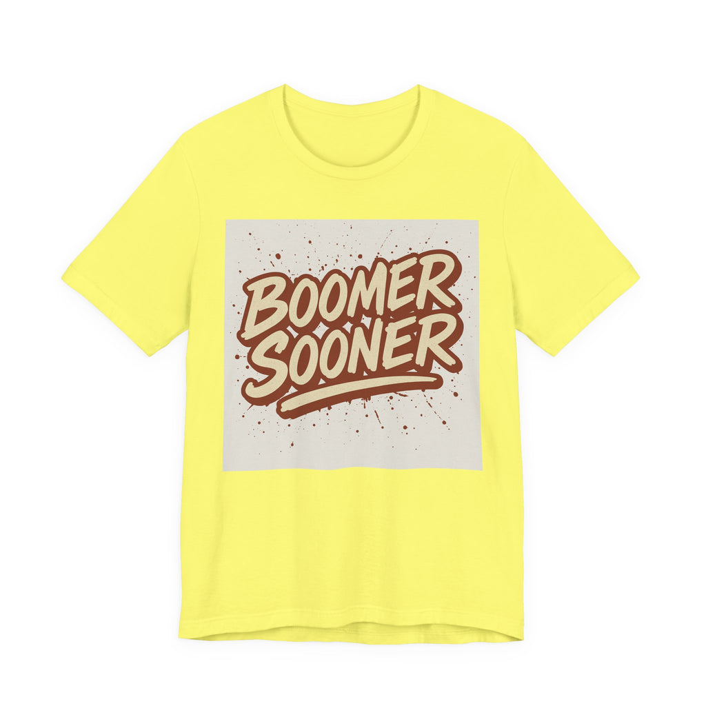 Boomer Sooner Unisex Jersey Tee