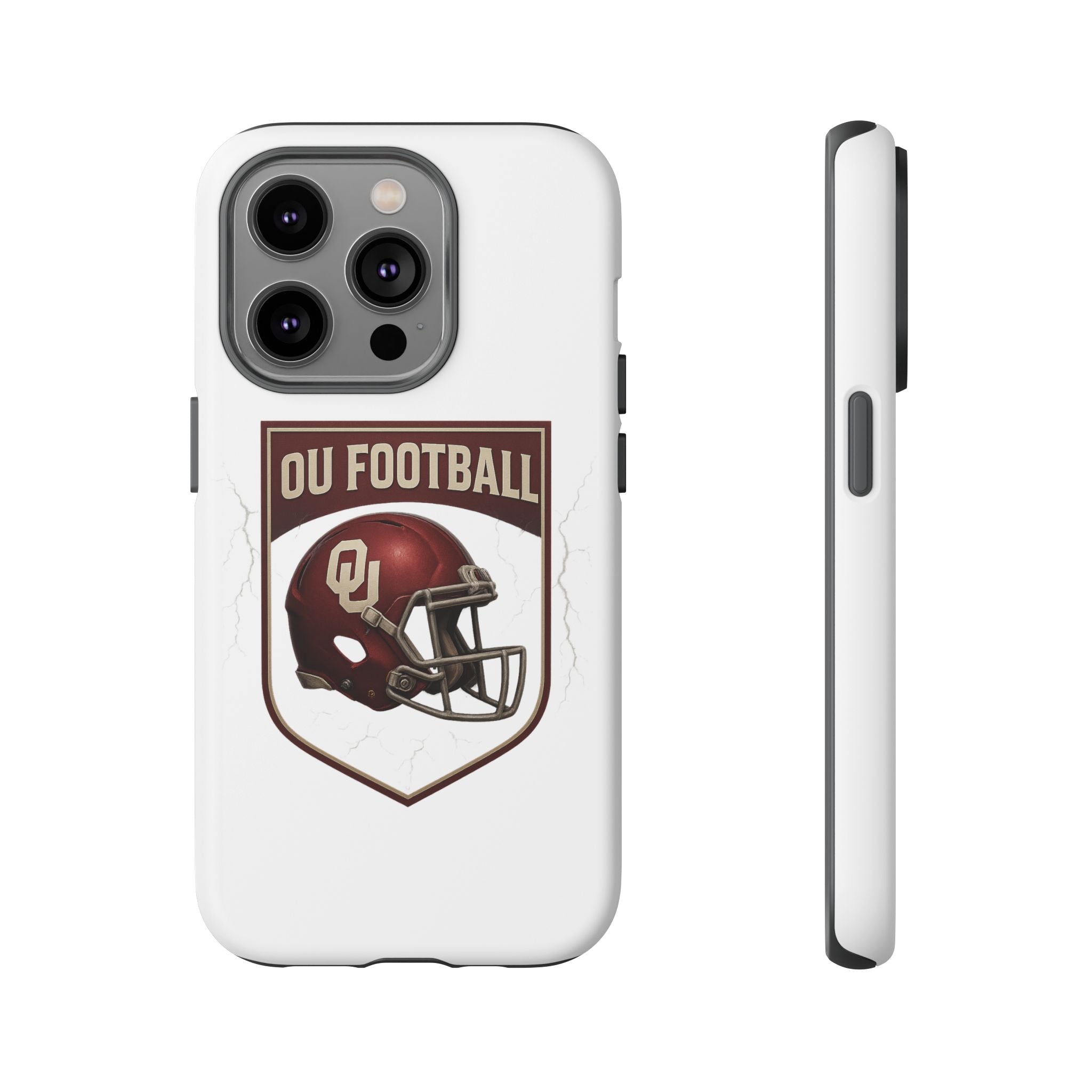 OU Football Tough Phone Case, Sports Gift