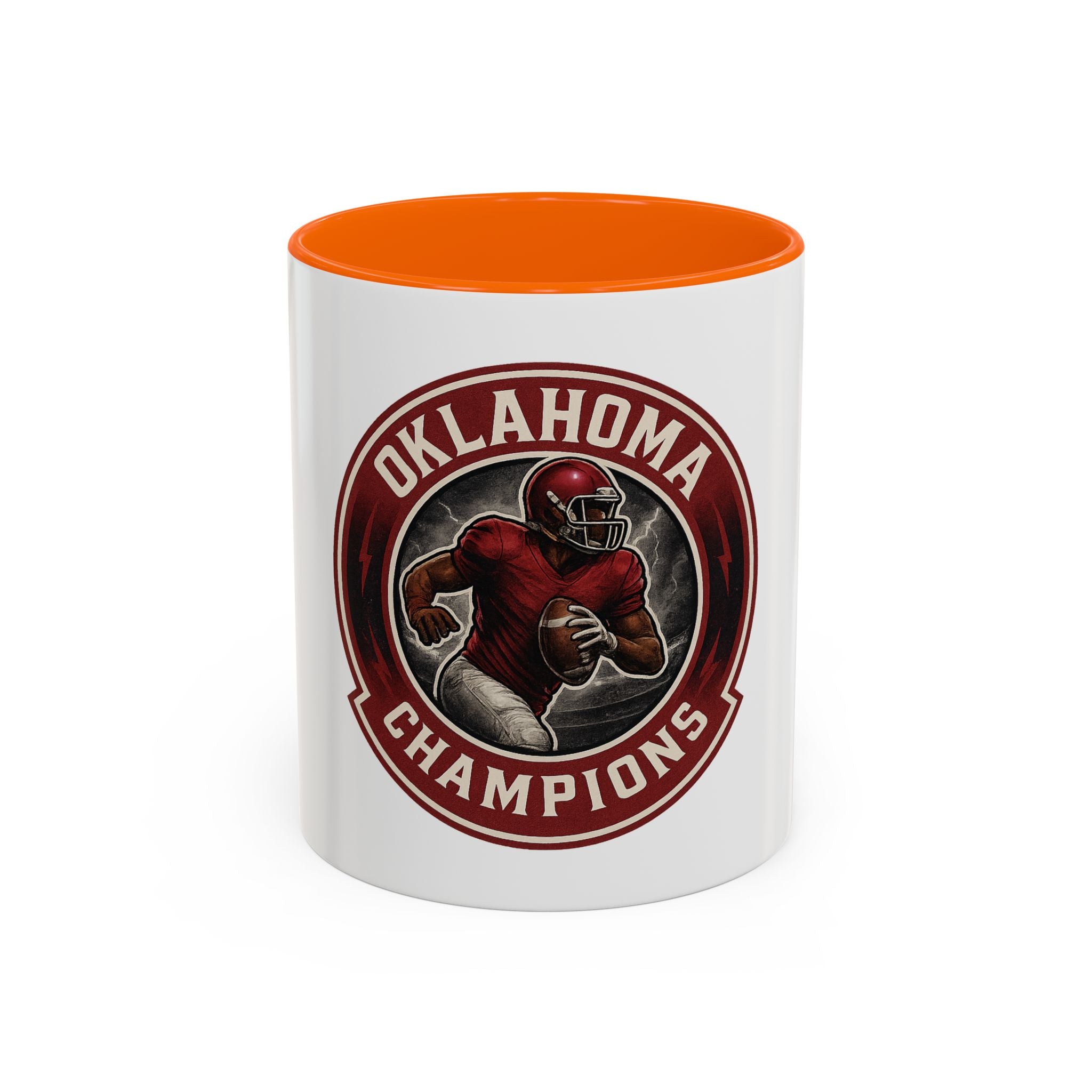 Oklahoma Champions Accent Coffee Mug