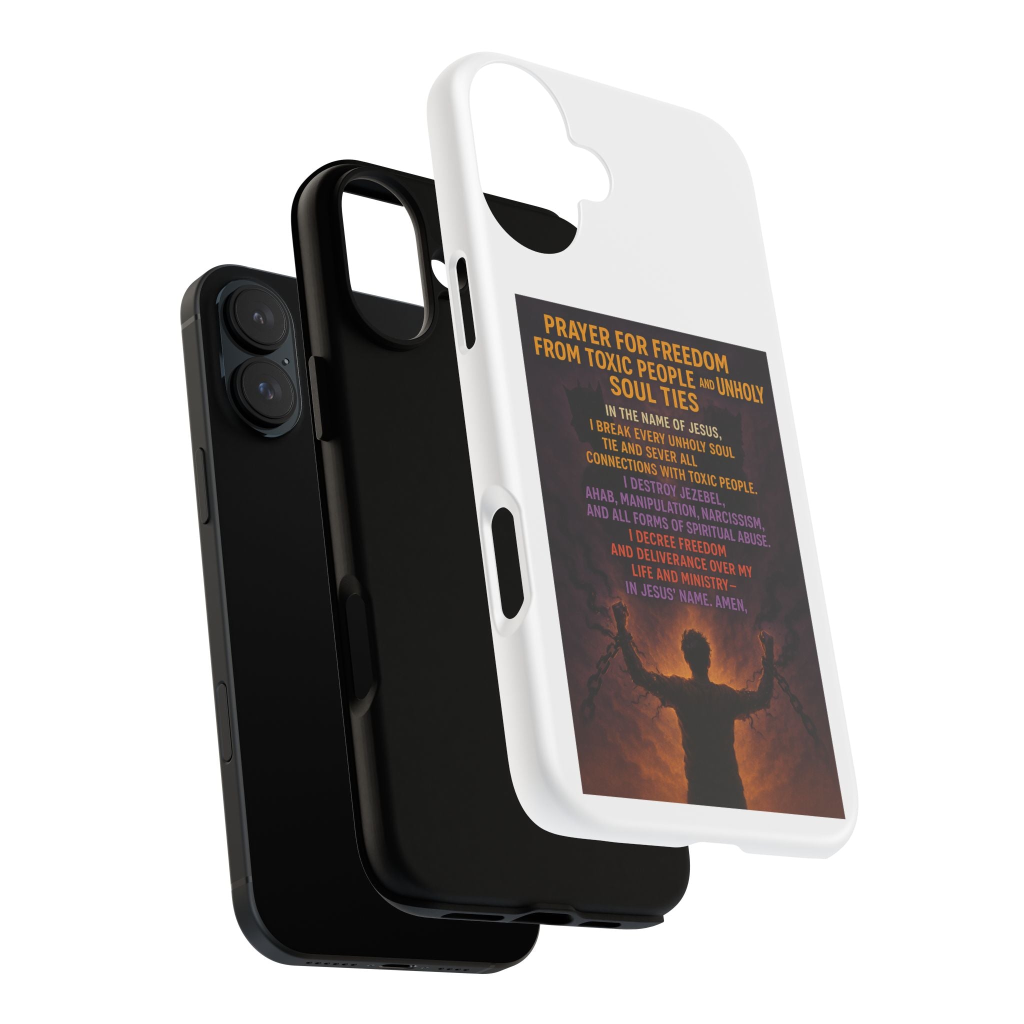 Tough Cases: Empowering Phone Case with Inspirational Prayer