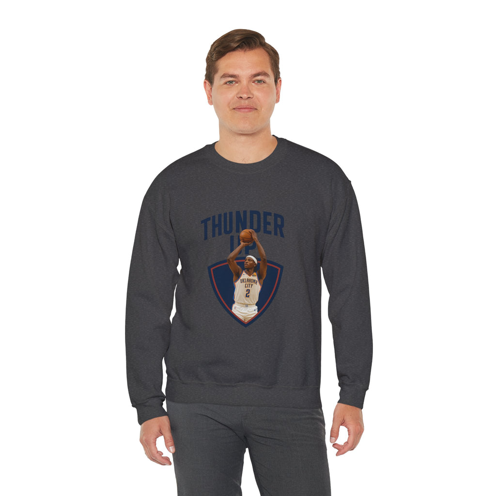 Thunder Up! Unisex Heavy Blend Crewneck Sweatshirt