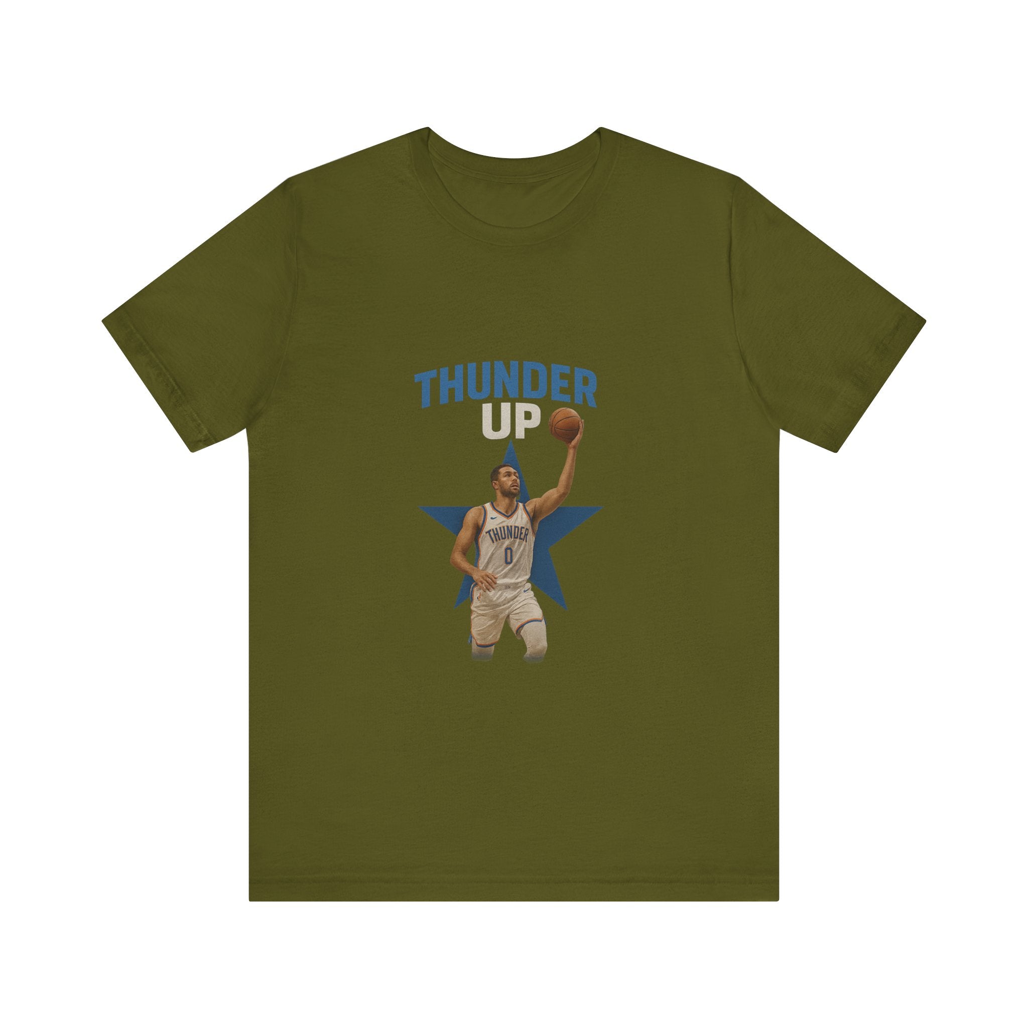Thunder Up Basketball Tee
