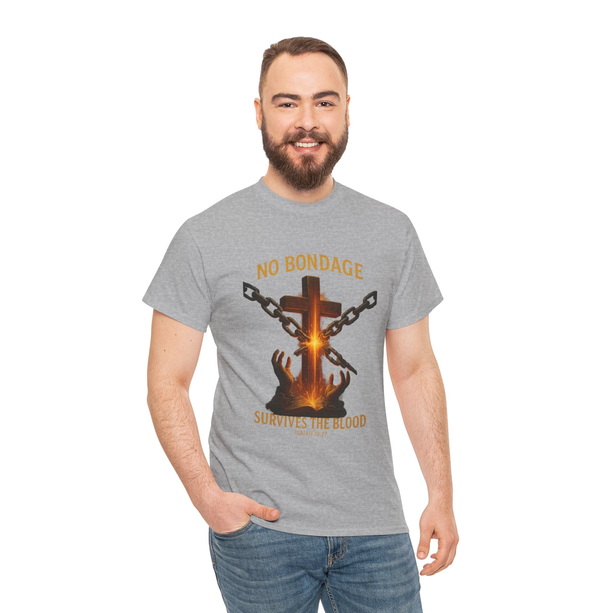 Faith-Inspired Unisex Heavy Cotton Tee