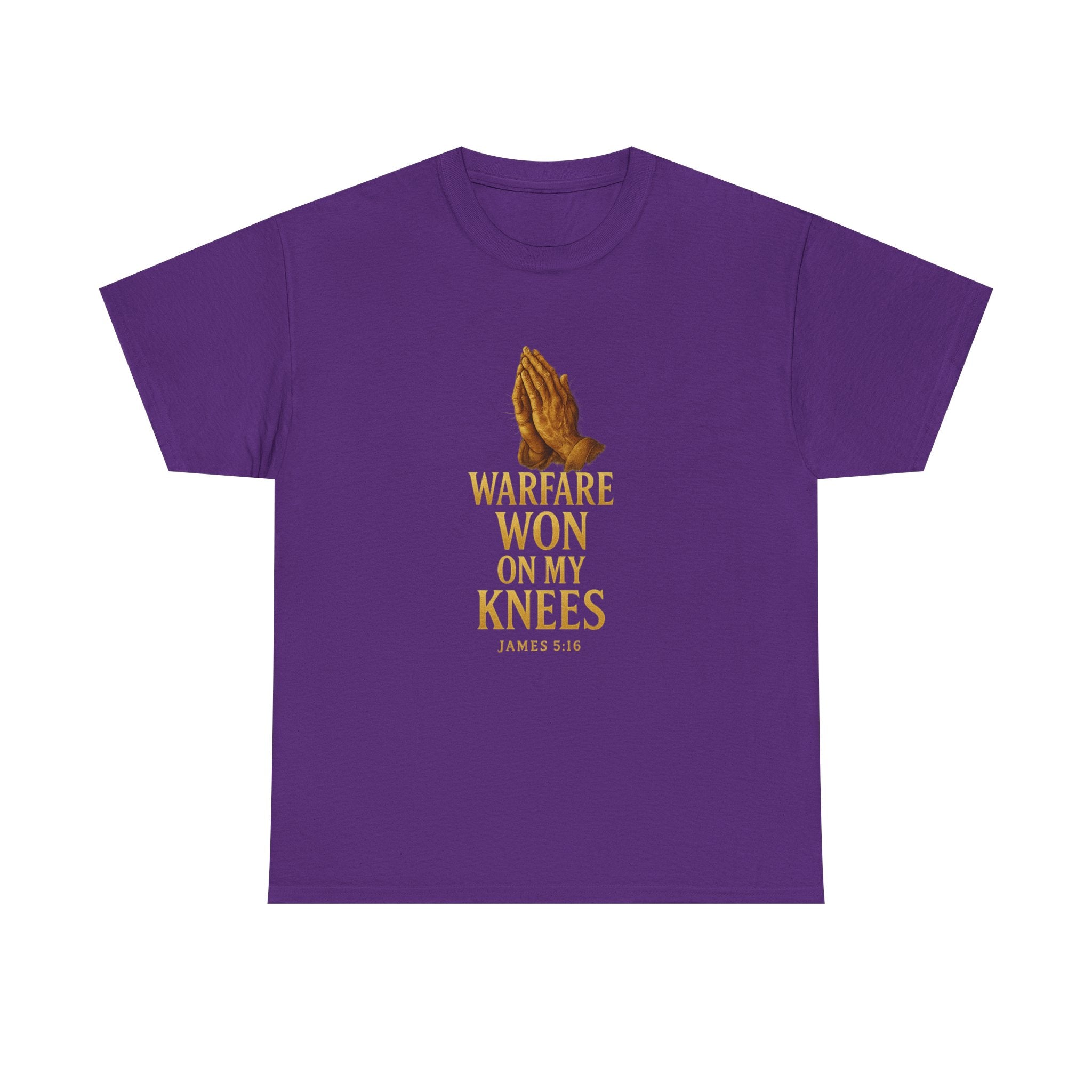 Warfare Won on My Knees Unisex Tee