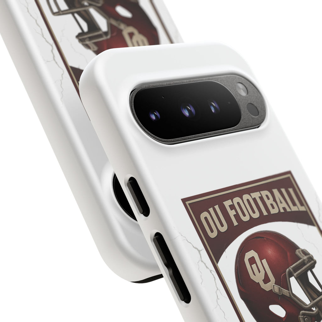 OU Football Tough Phone Case, Sports Gift
