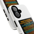 Tough Cases: Inspirational Phone Case