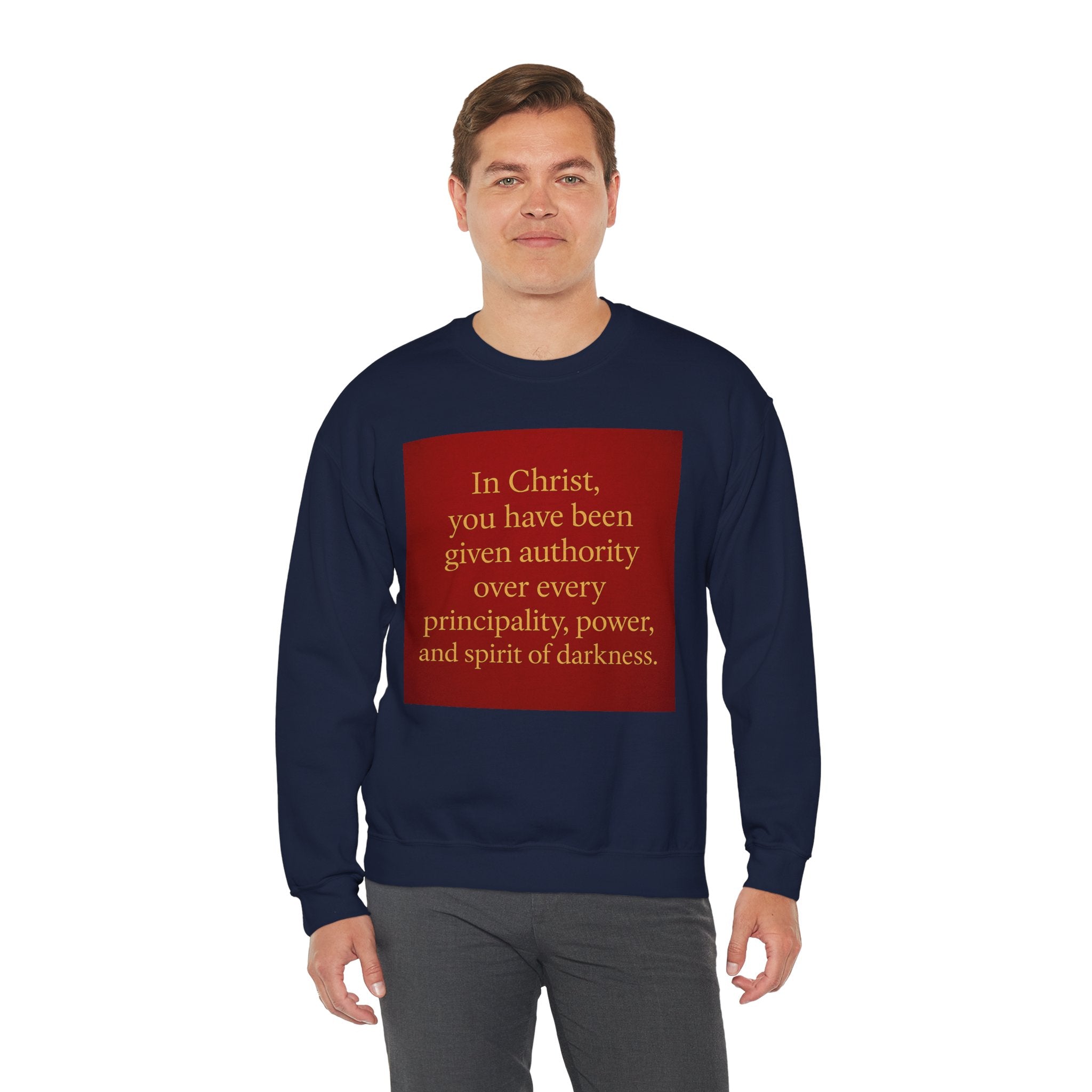 Faith-Inspired Crewneck Sweatshirt