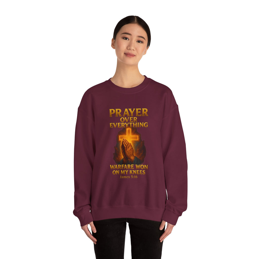 Prayer Over Everything Crewneck Sweatshirt