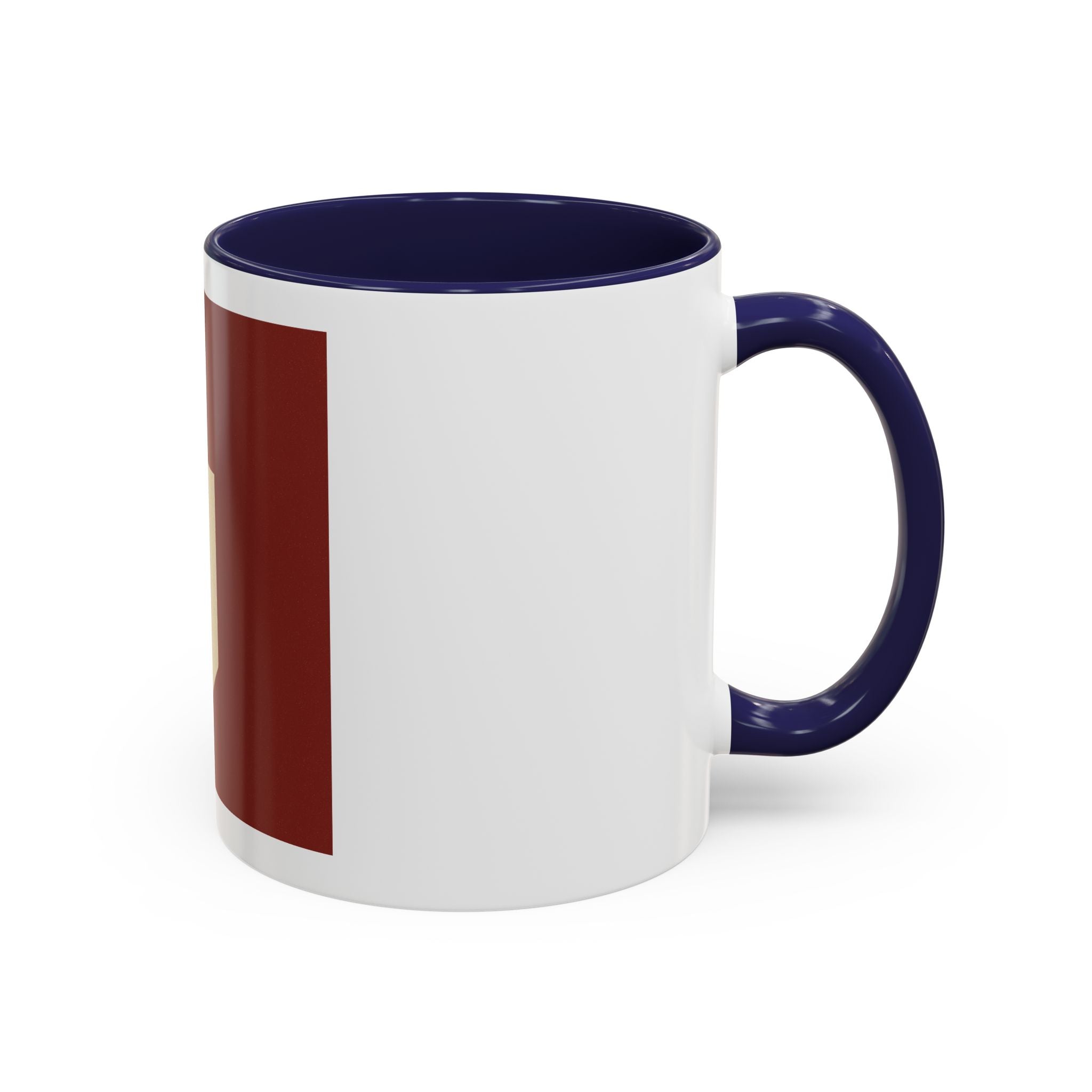 Crimson Accent Coffee Mug with OU Logo