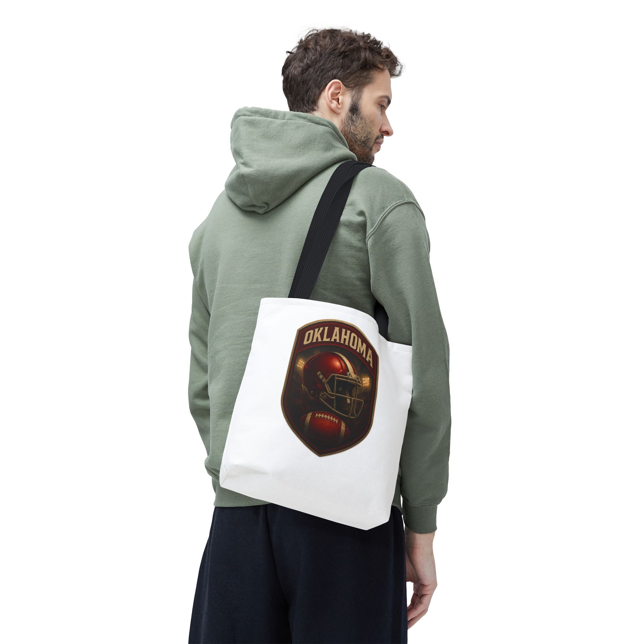 Football Themed Tote Bag, Sports Tote