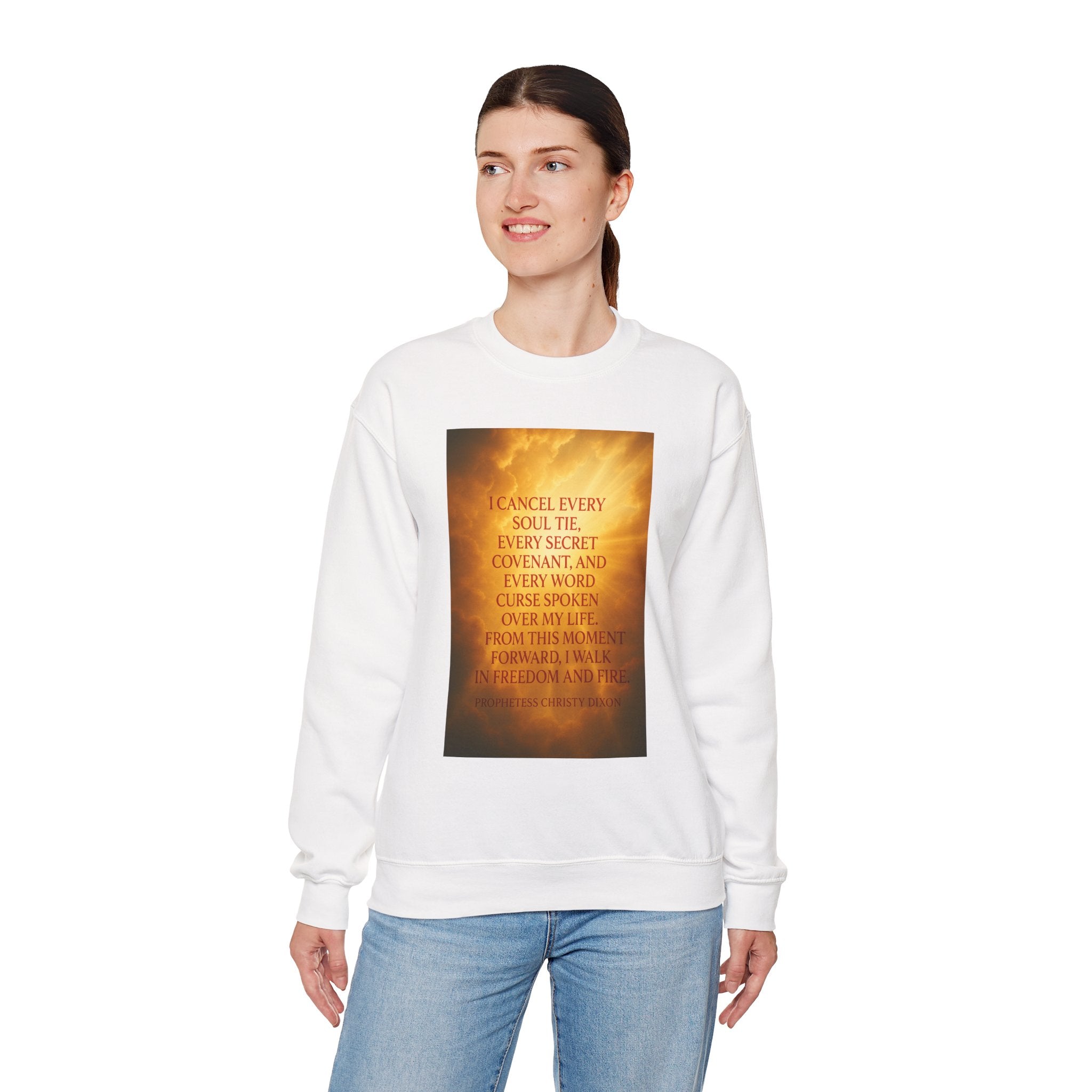 Inspirational Quote Crewneck Sweatshirt