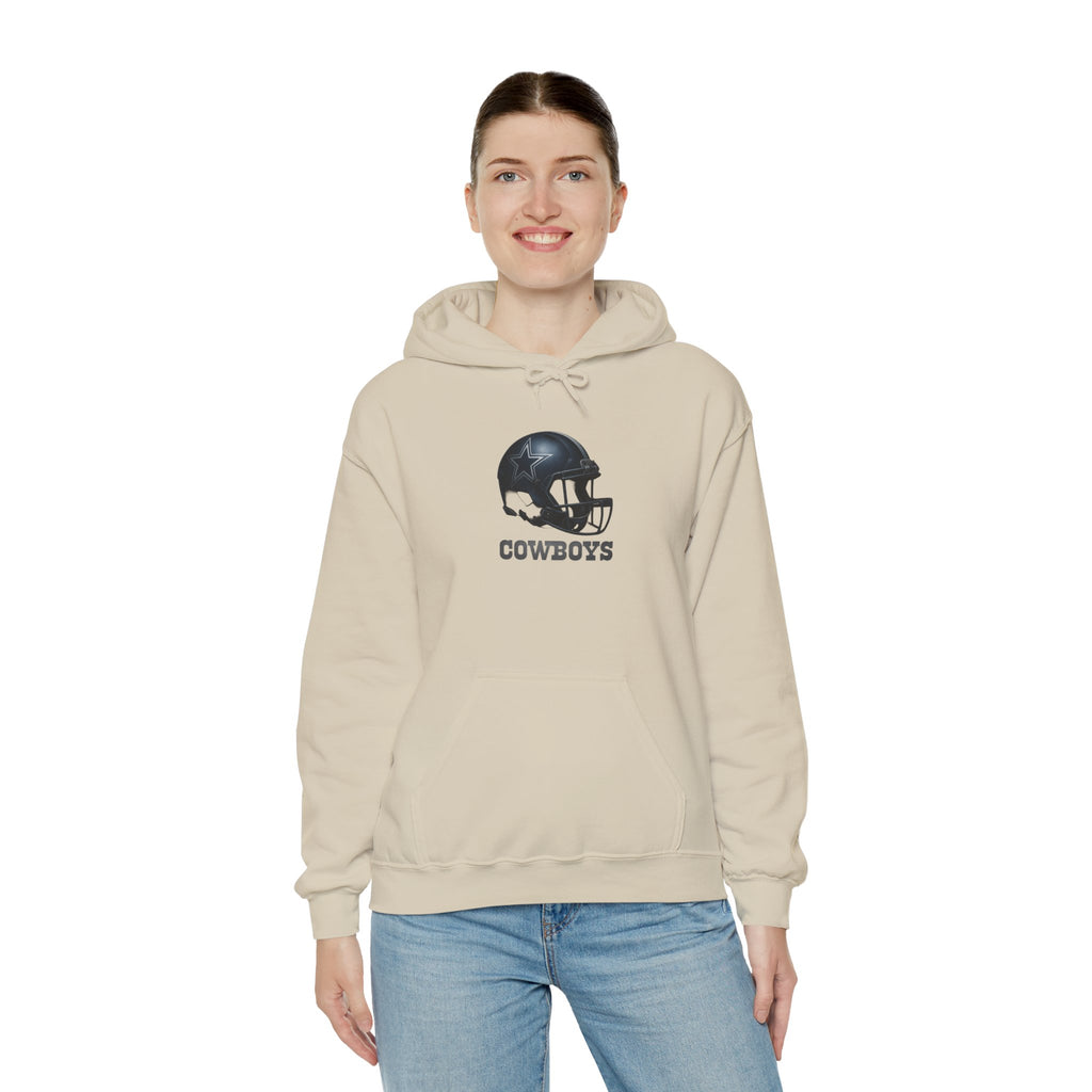 Cowboys Football Hoodie - Unisex Heavy Blend Sweatshirt, Team Spirit Wear, Game Day Apparel, Gift for Fans, Cozy Sportswear