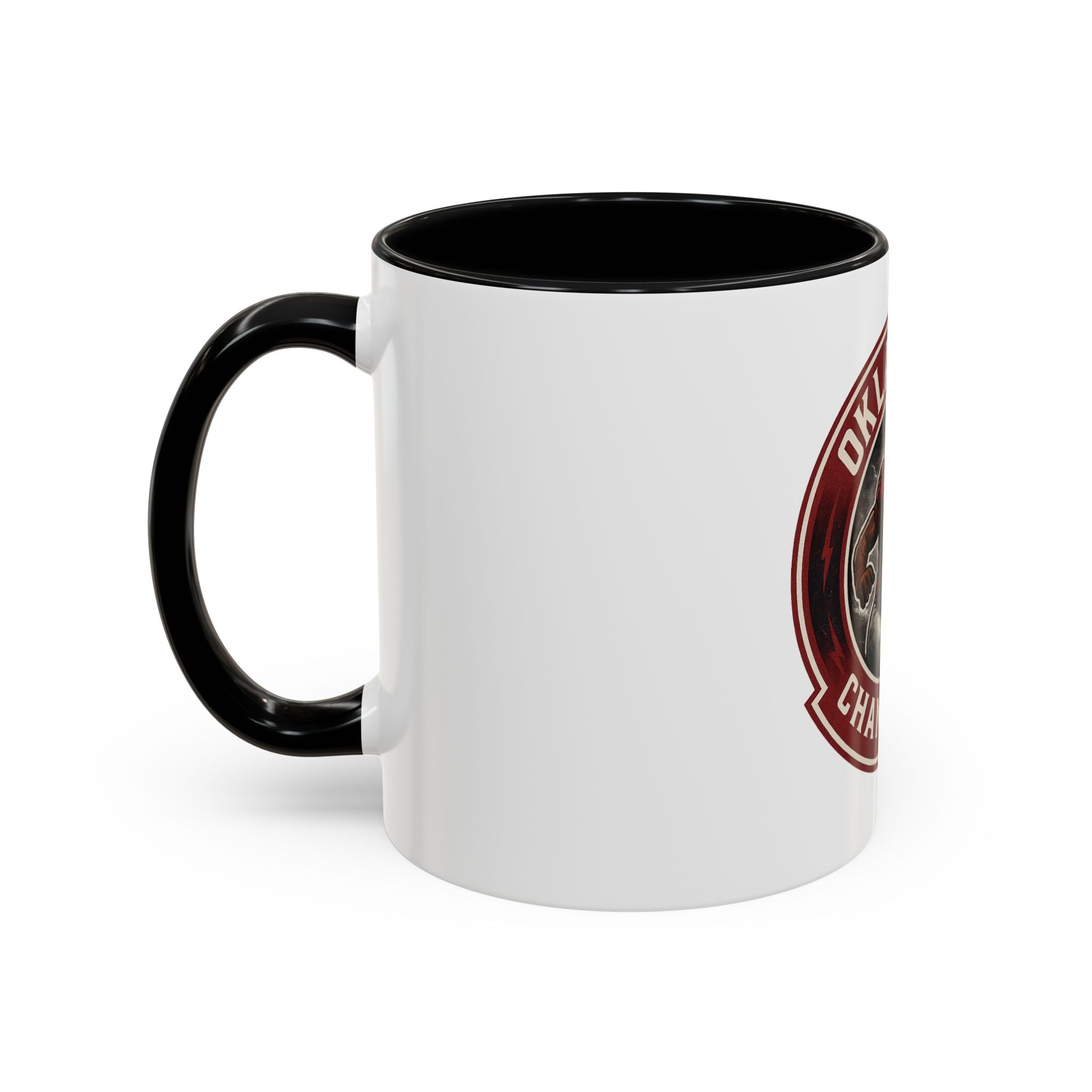 Oklahoma Champions Accent Coffee Mug