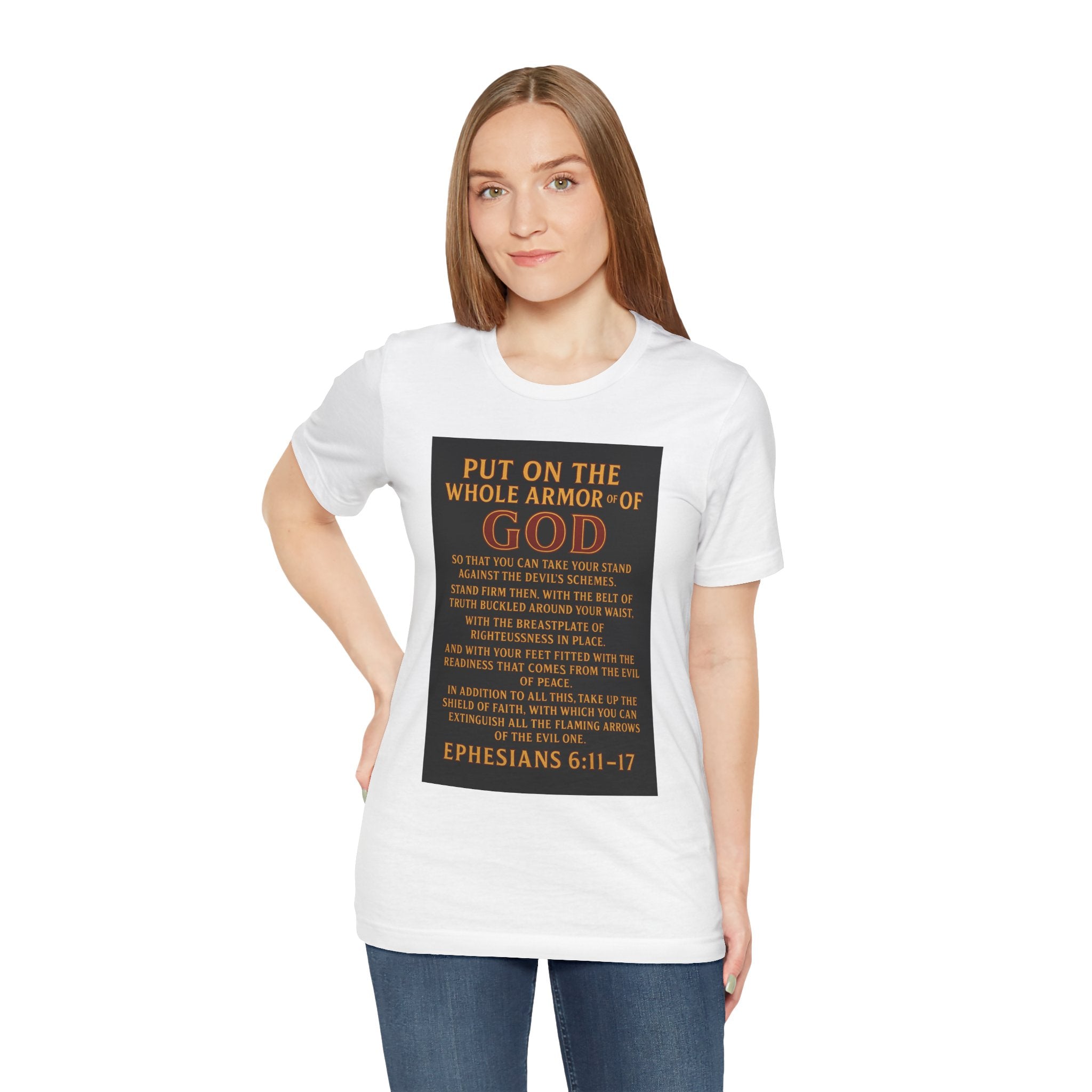 Faith-Inspired Short Sleeve Tee -Shirt