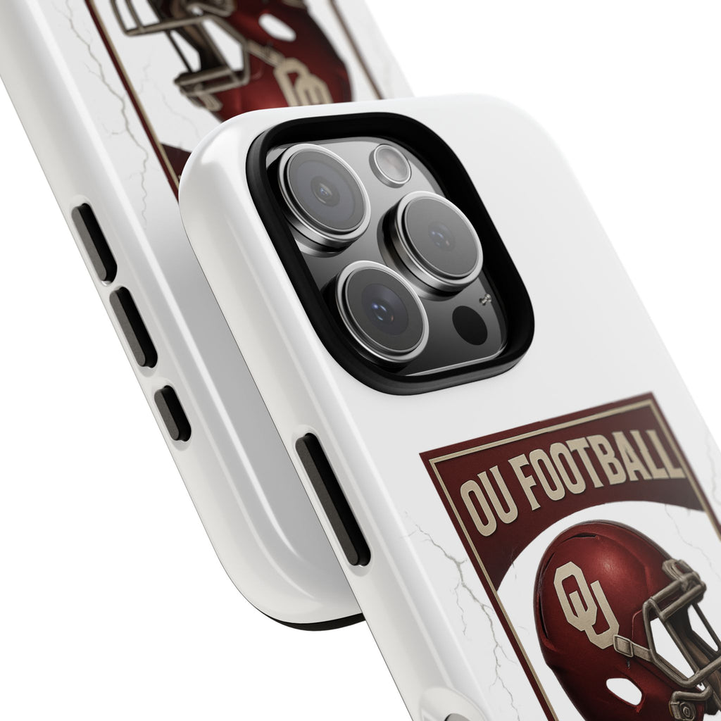 OU Football Tough Phone Case, Sports Gift