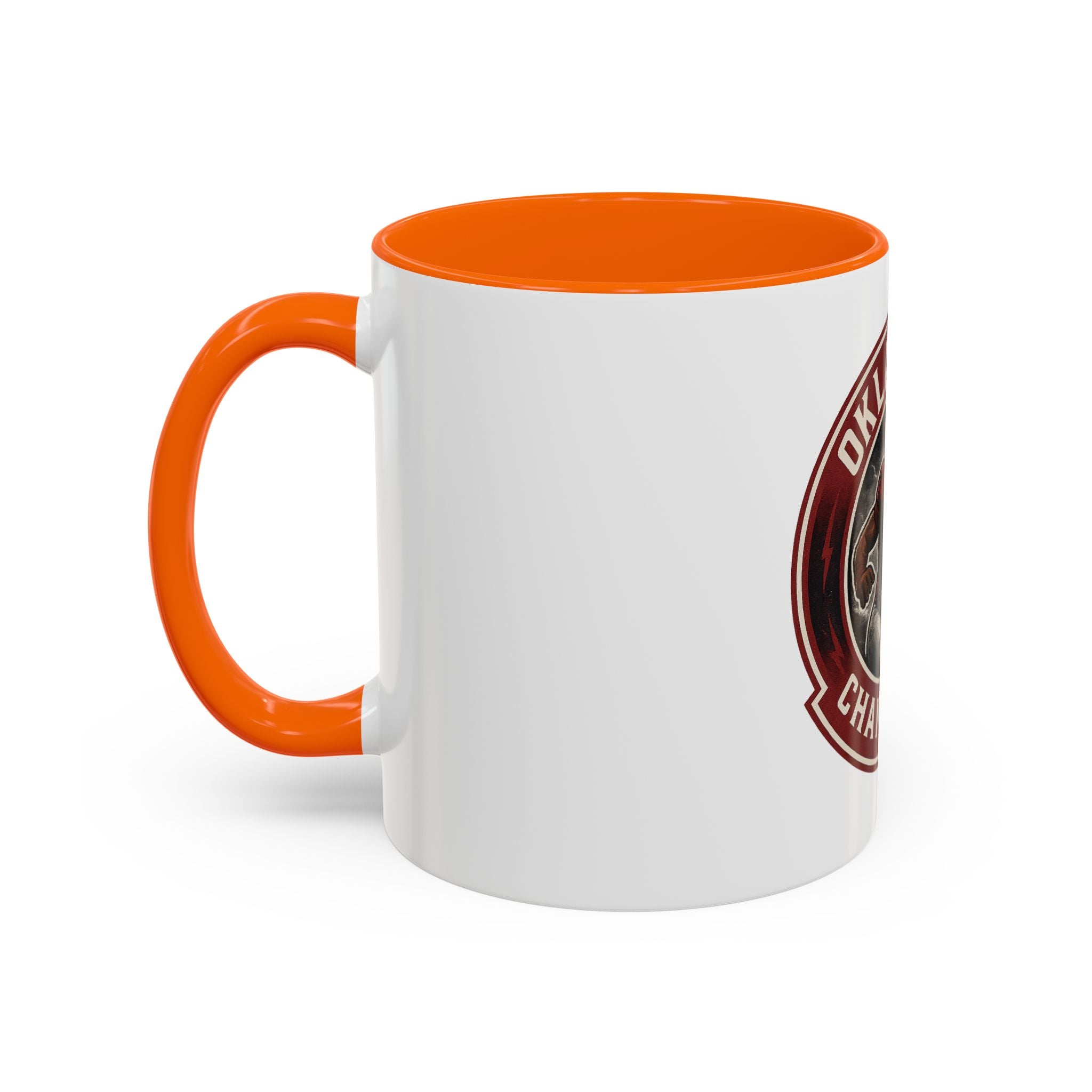 Oklahoma Champions Accent Coffee Mug