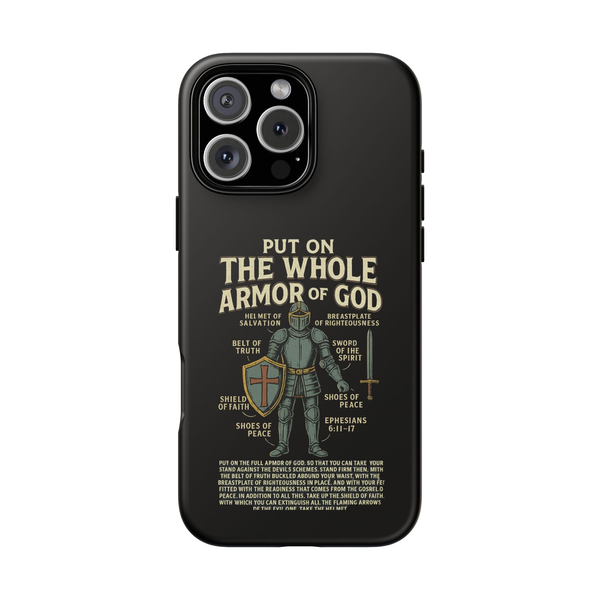 Armor of God – Spiritual Warrior Mobile Cover