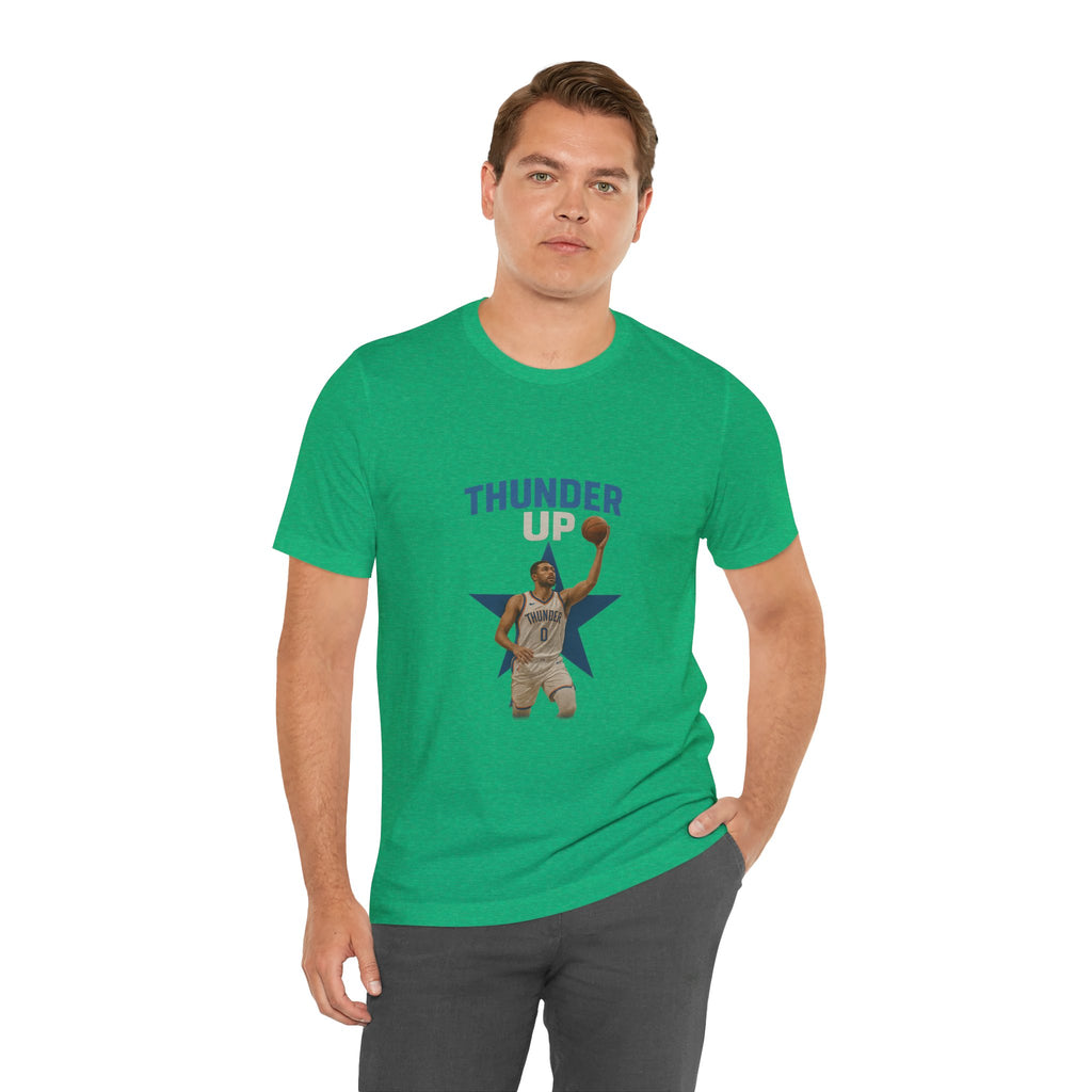 Thunder Up Basketball Tee
