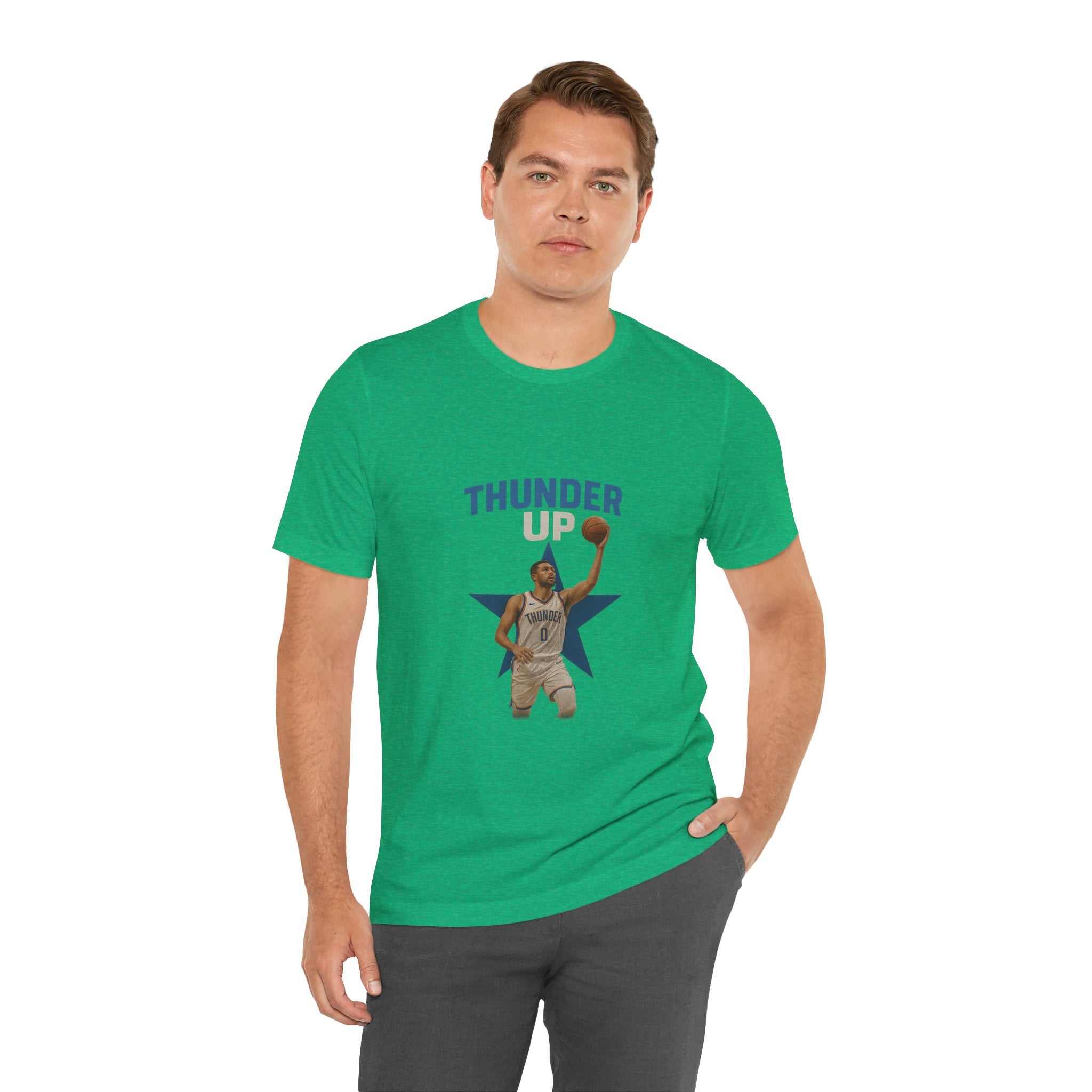 Thunder Up Basketball Tee