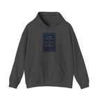 Inspirational God Quote Hoodie, Cozy Sweatshirt for Faith, Religion Gift, Spiritual Wear, Unisex Hooded Sweatshirt