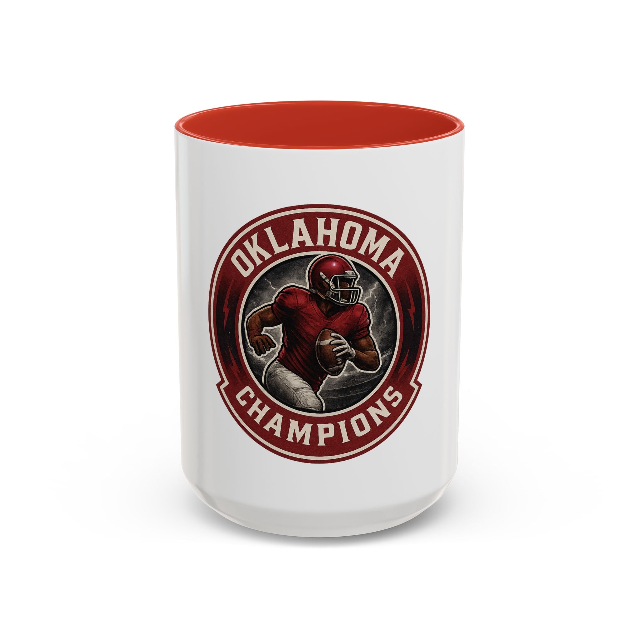 Oklahoma Champions Accent Coffee Mug