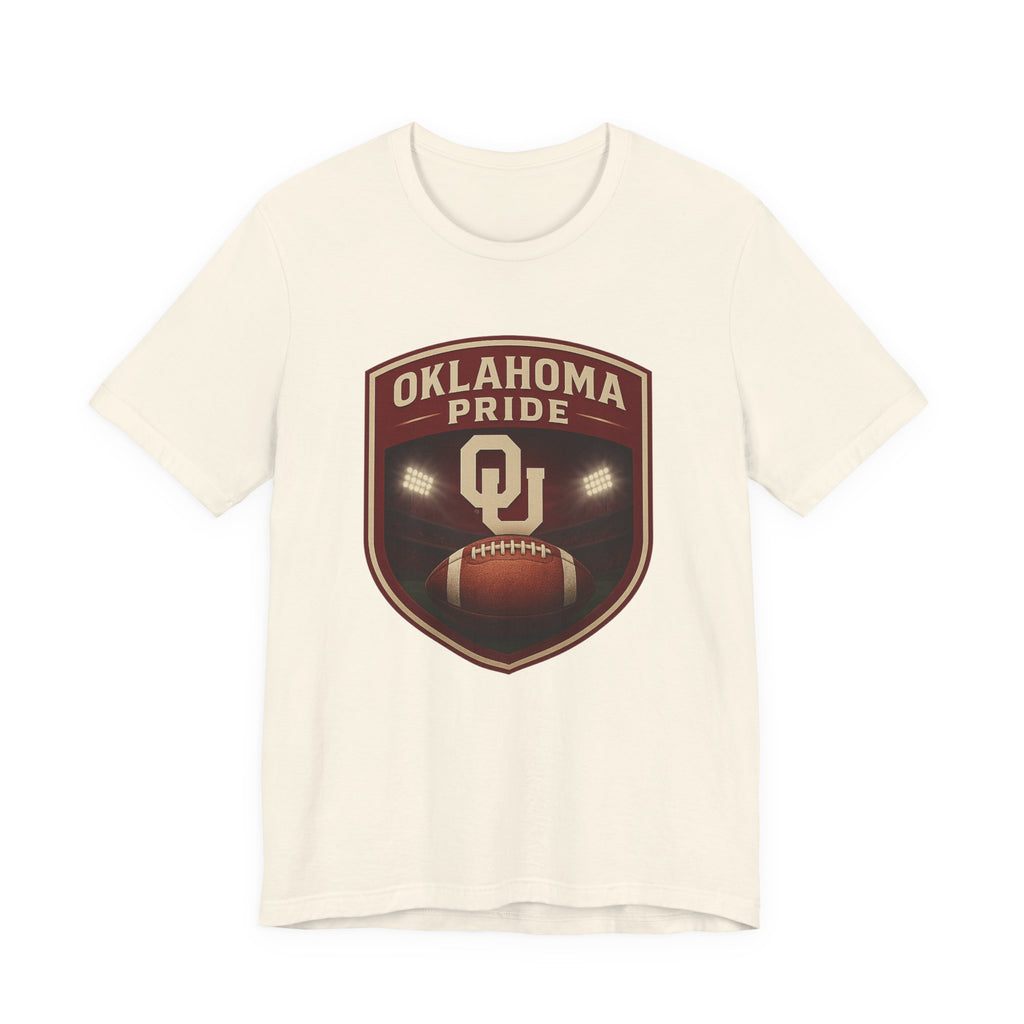 Oklahoma Pride Football Tee