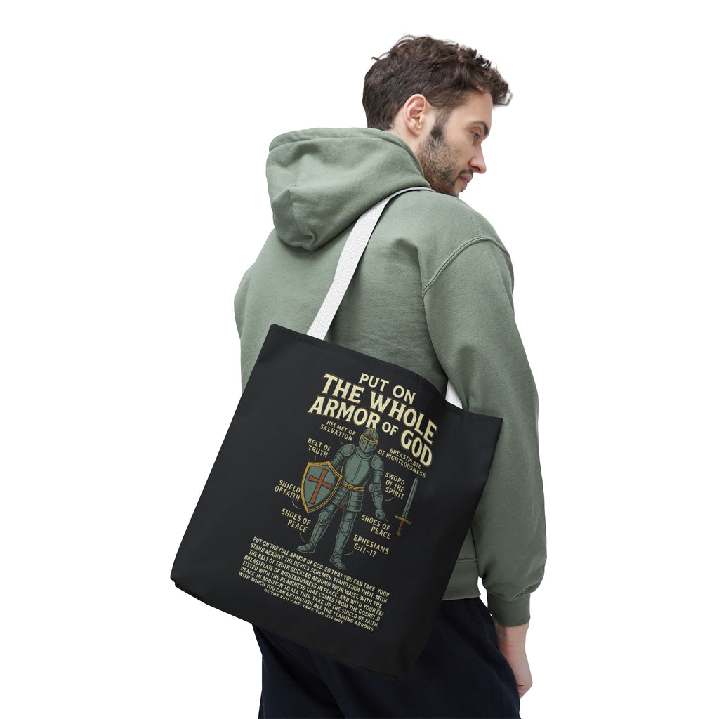 Inspirational Armor of God Tote Bag