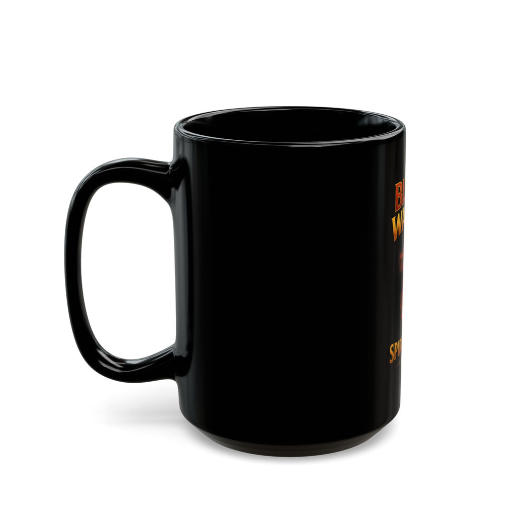 Blood Washed Spirit Filled Black Mug