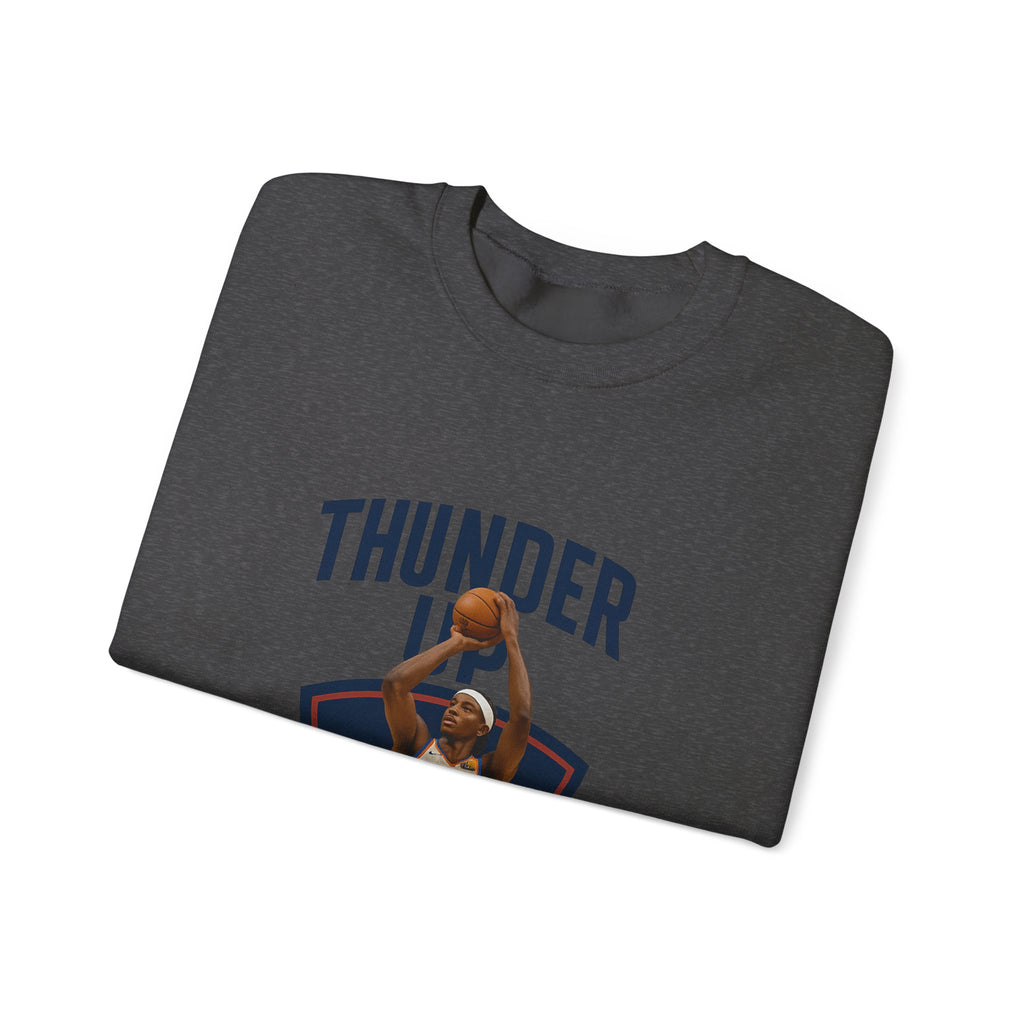 Thunder Up! Unisex Heavy Blend Crewneck Sweatshirt