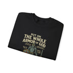 Faith-Inspired Armor of God Crewneck Sweatshirt