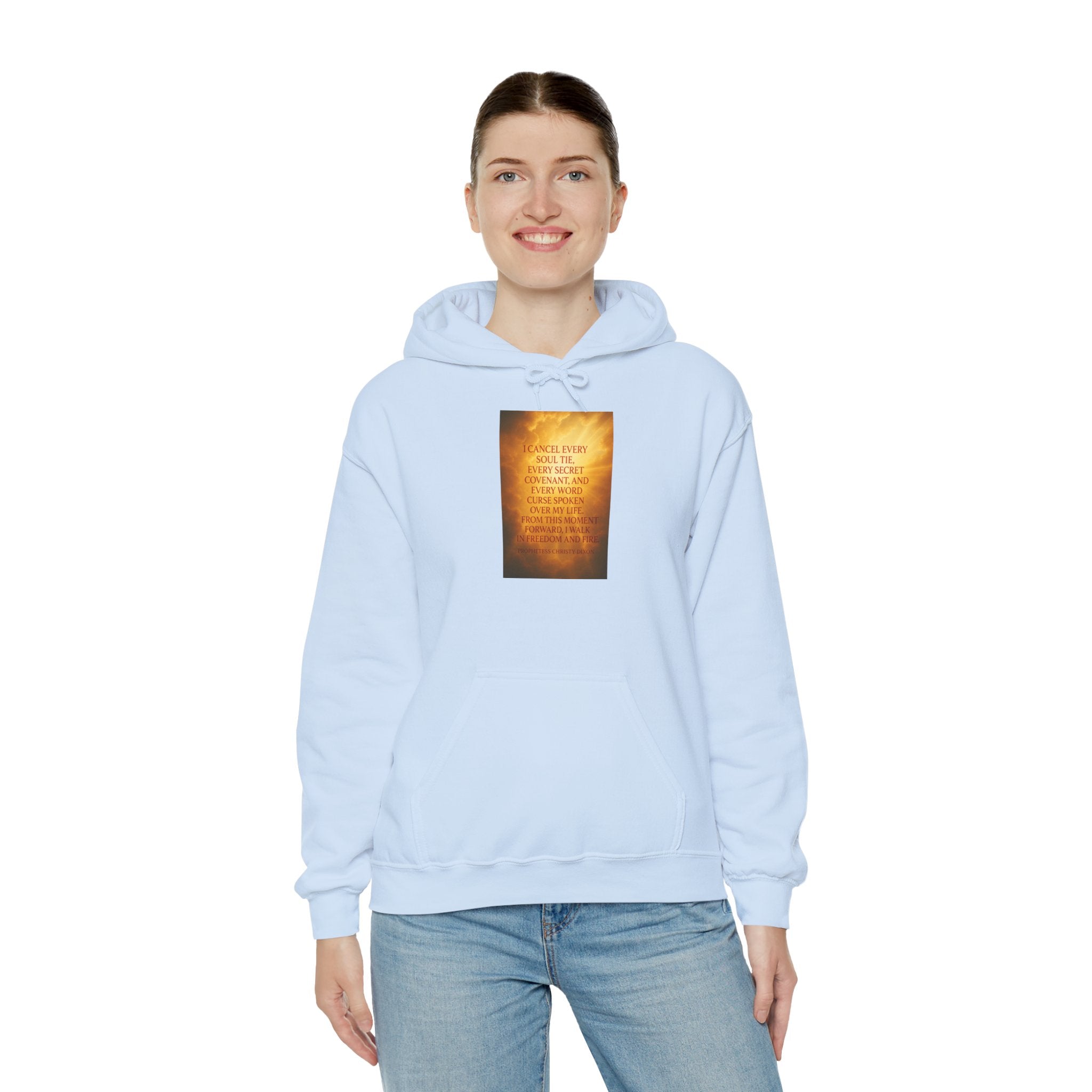 Inspirational Quote Hooded Sweatshirt