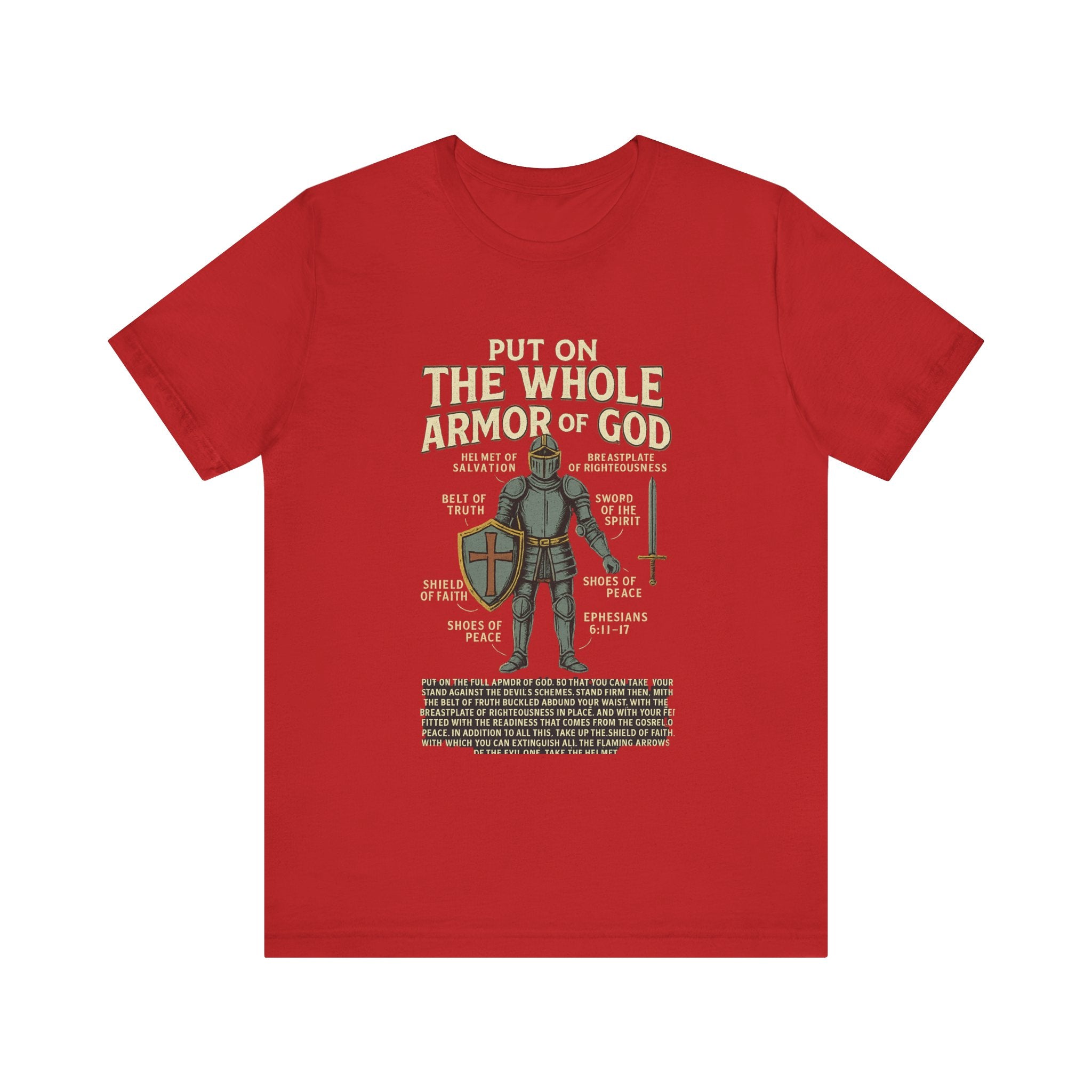 Faith-Inspired Armor of God Tee