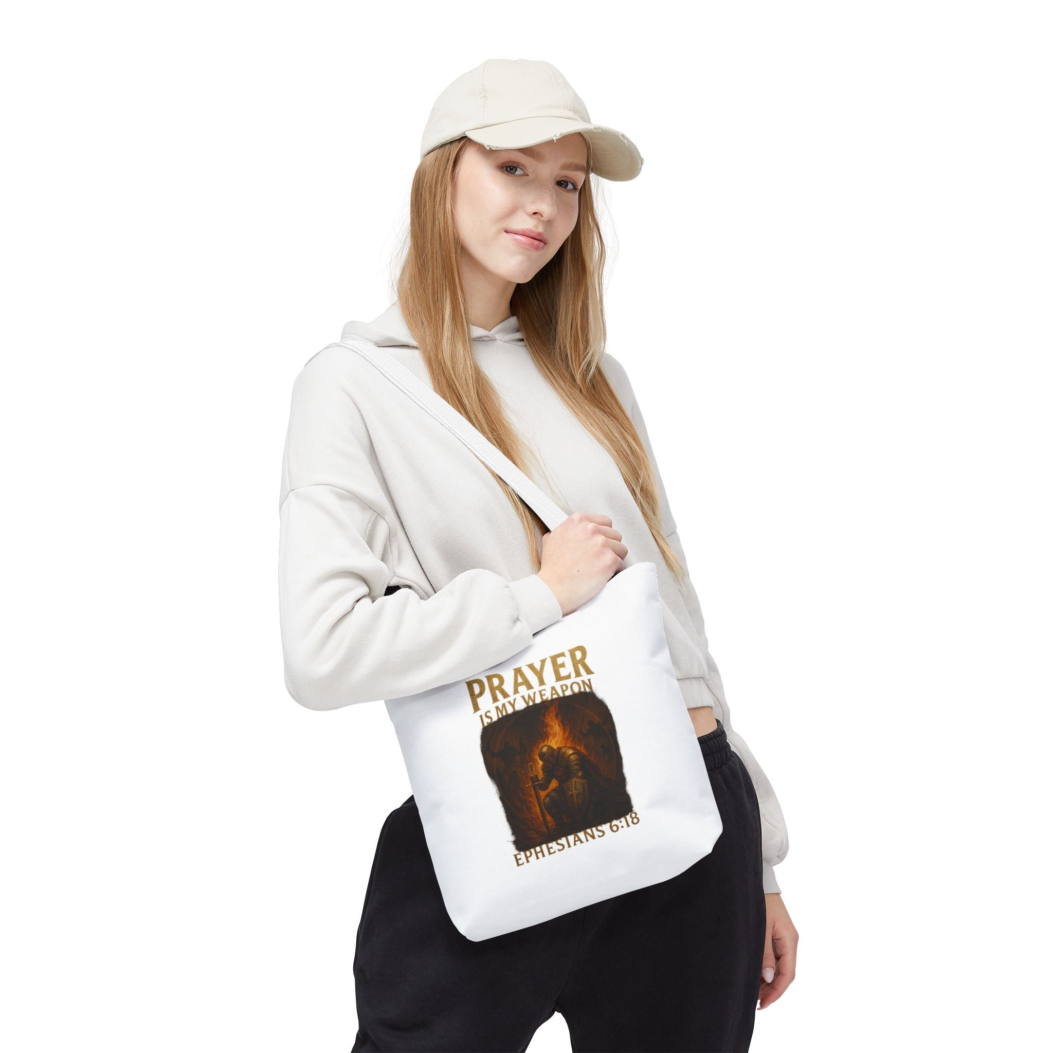 Prayer Warrior Tote Bag