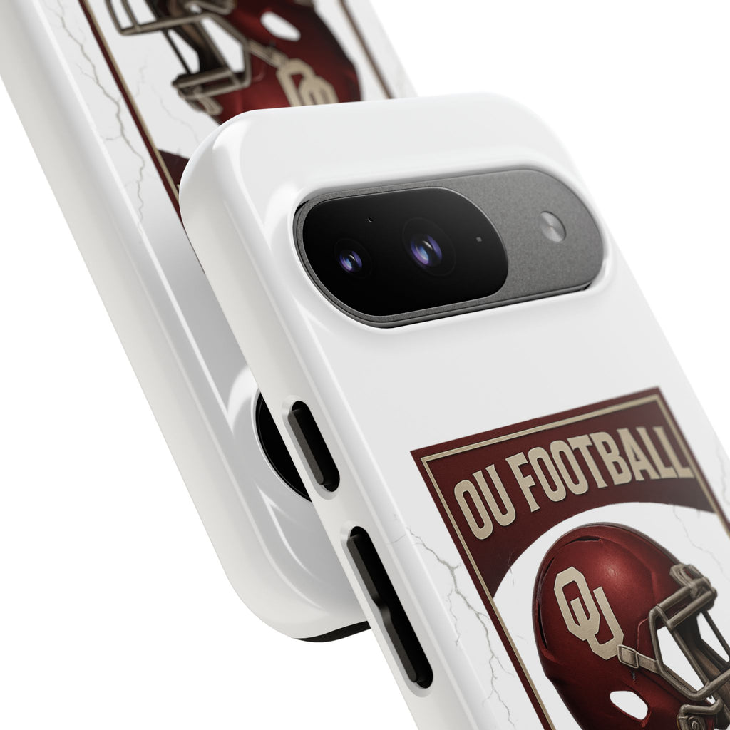 OU Football Tough Phone Case, Sports Gift