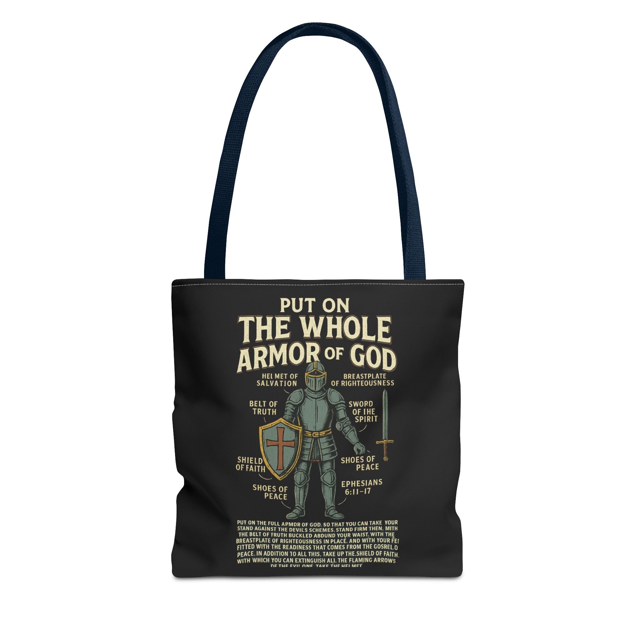 Inspirational Armor of God Tote Bag