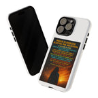 Tough Cases: Inspirational Phone Case