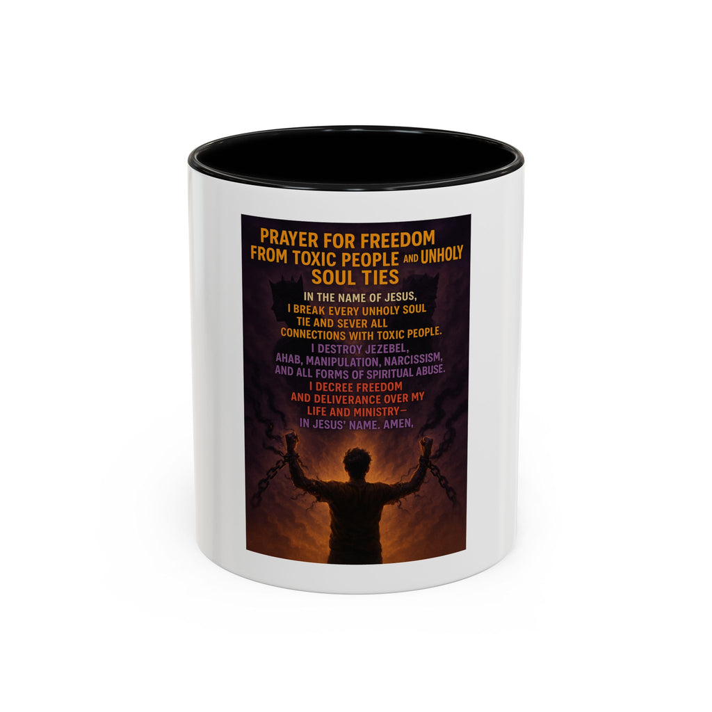 Inspirational Prayer Coffee Mug for Freedom