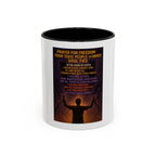 Inspirational Prayer Coffee Mug for Freedom