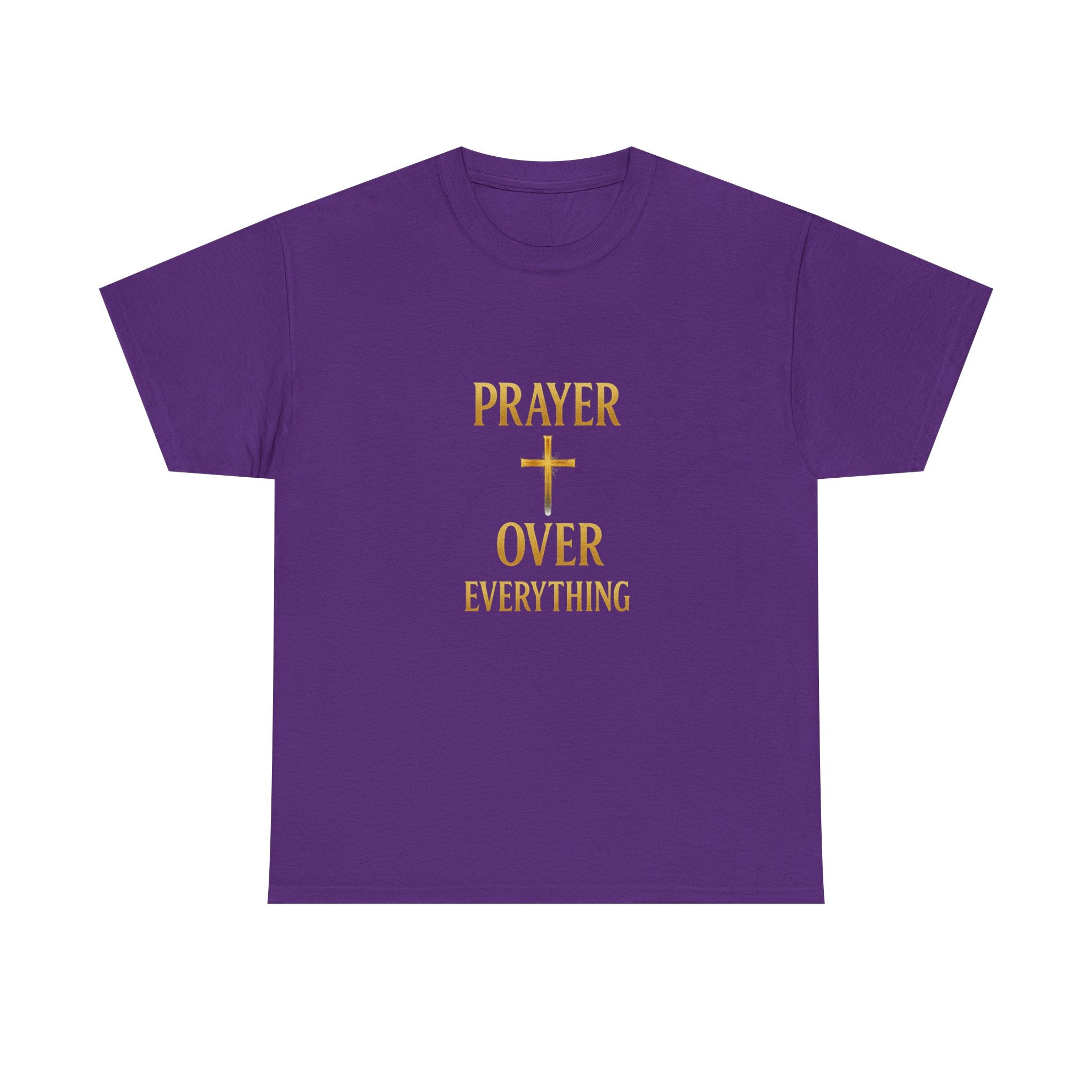 Prayer Over Everything Unisex Heavy Cotton Tee