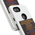 Tough Cases: Empowering Phone Case with Inspirational Prayer