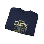 Faith-Inspired Armor of God Crewneck Sweatshirt