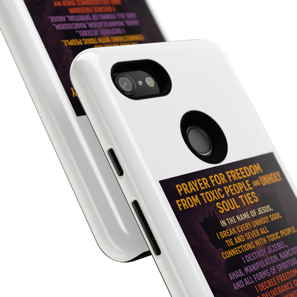 Tough Cases: Empowering Phone Case with Inspirational Prayer