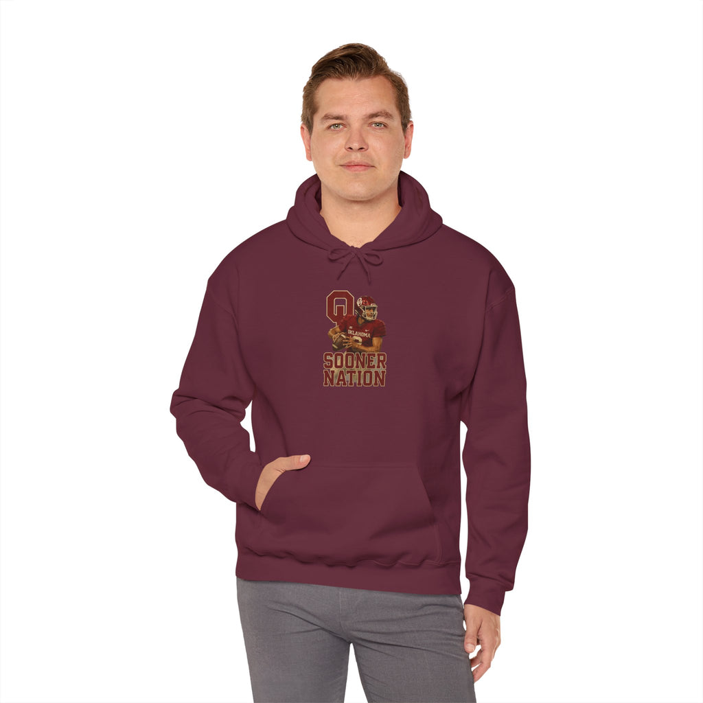 Unisex Hooded Design for Game Days